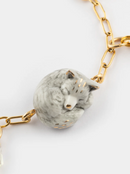 Sleeping Polar Fox Bracelet