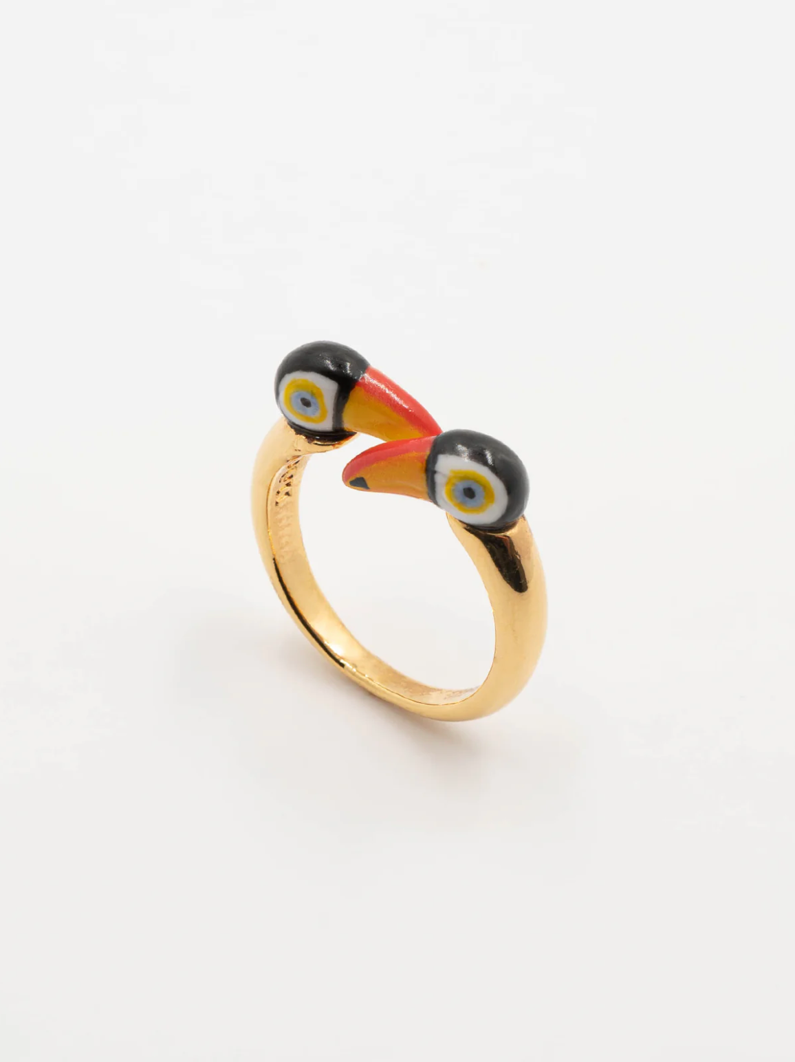 Toucan Face To Face Ring