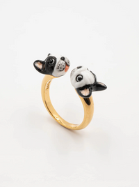 French Bulldog Face To Face Ring