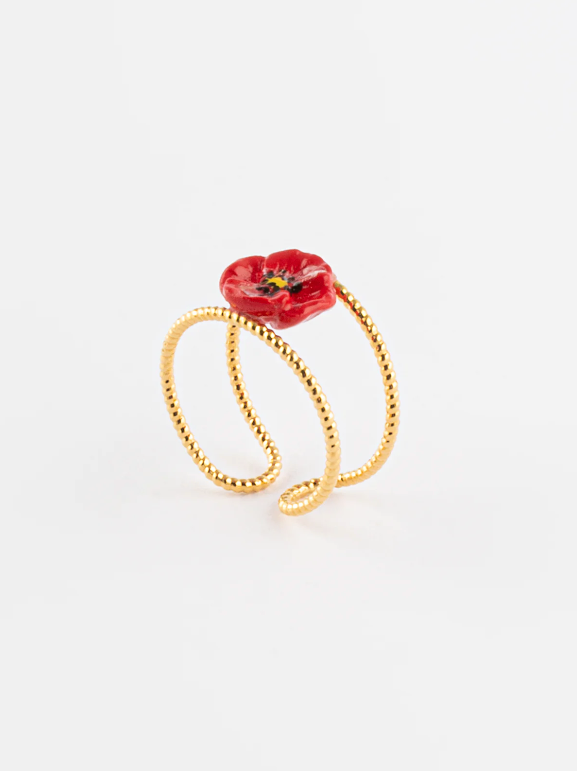 Poppy Bubble Ring