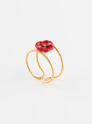 Poppy Bubble Ring