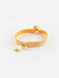 Pearly Shell Twistband Bracelet