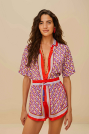 Graphic Pineapple Short