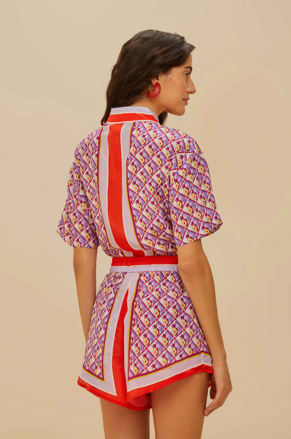 Graphic Pineapple Short