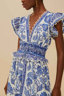 Shell Garden Maxi Dress