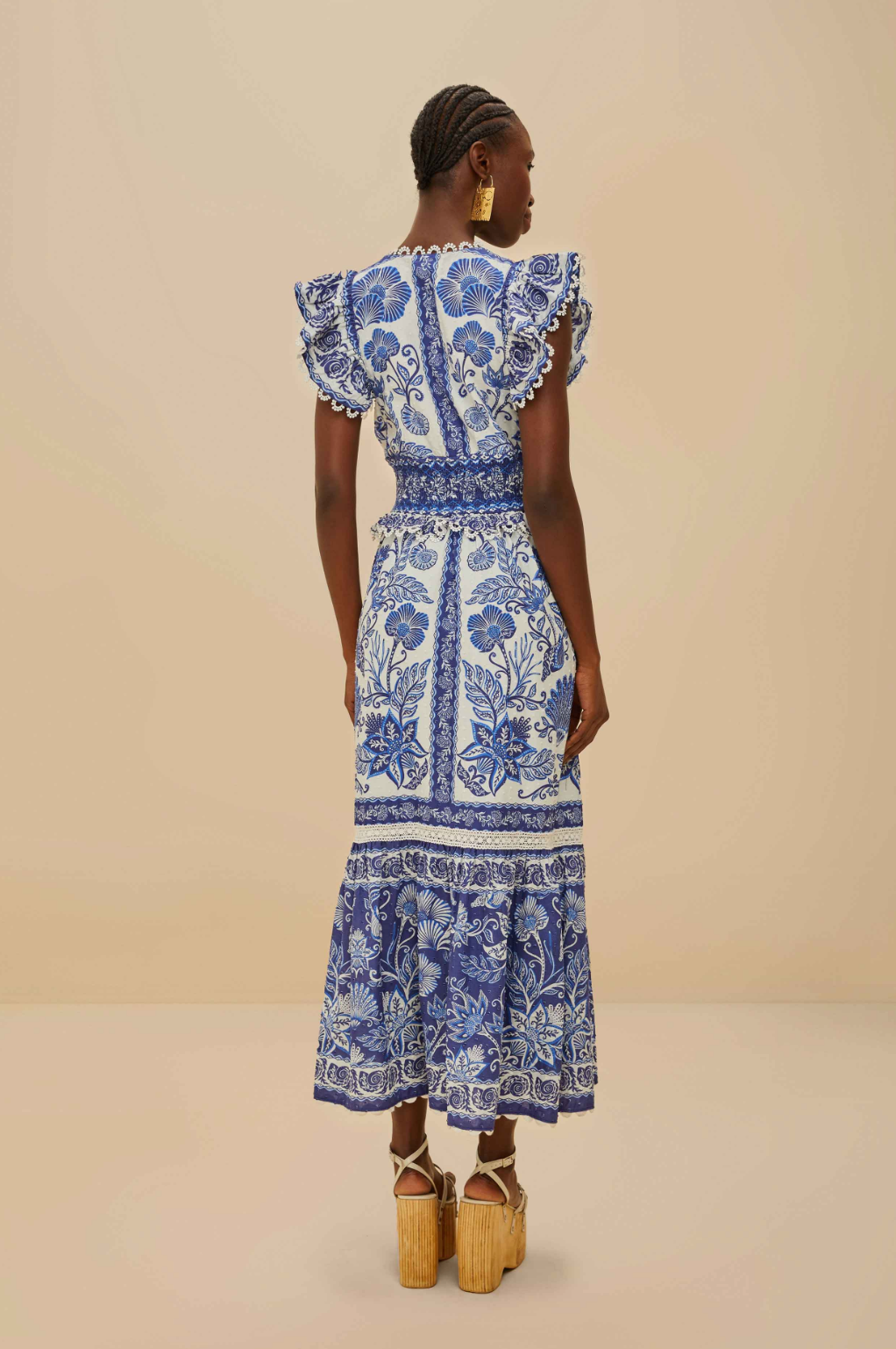 Shell Garden Maxi Dress