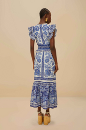 Shell Garden Maxi Dress