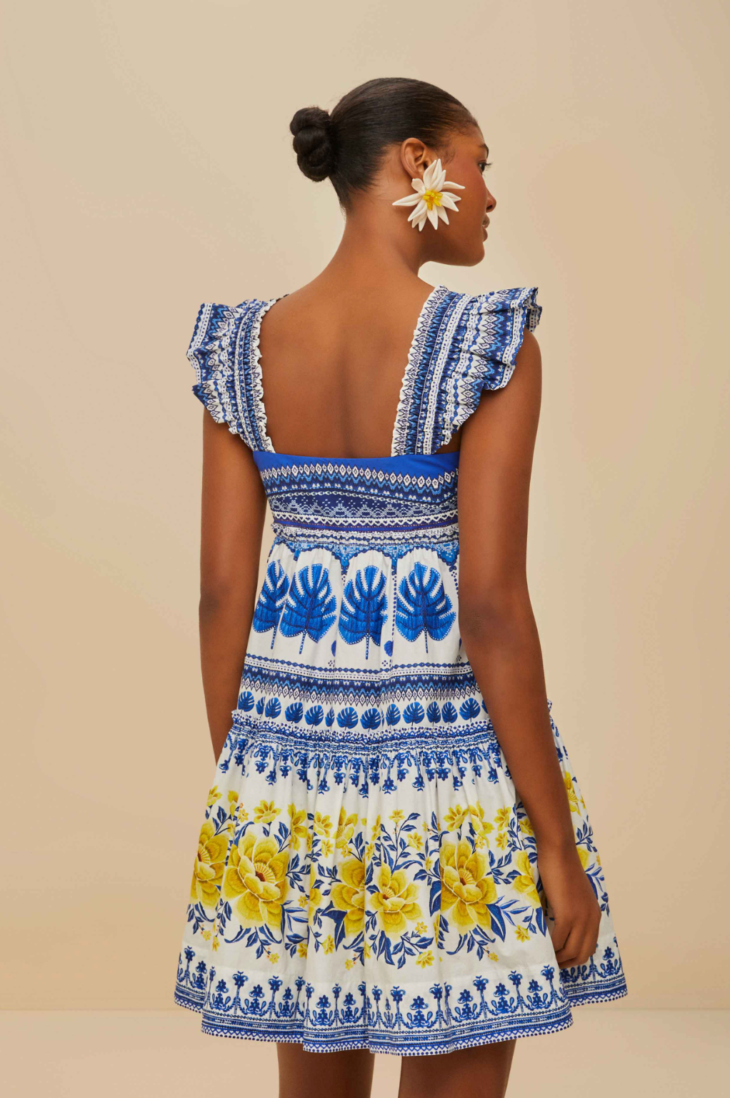 Zuli Off White Mini Dress