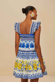 Zuli Off White Mini Dress