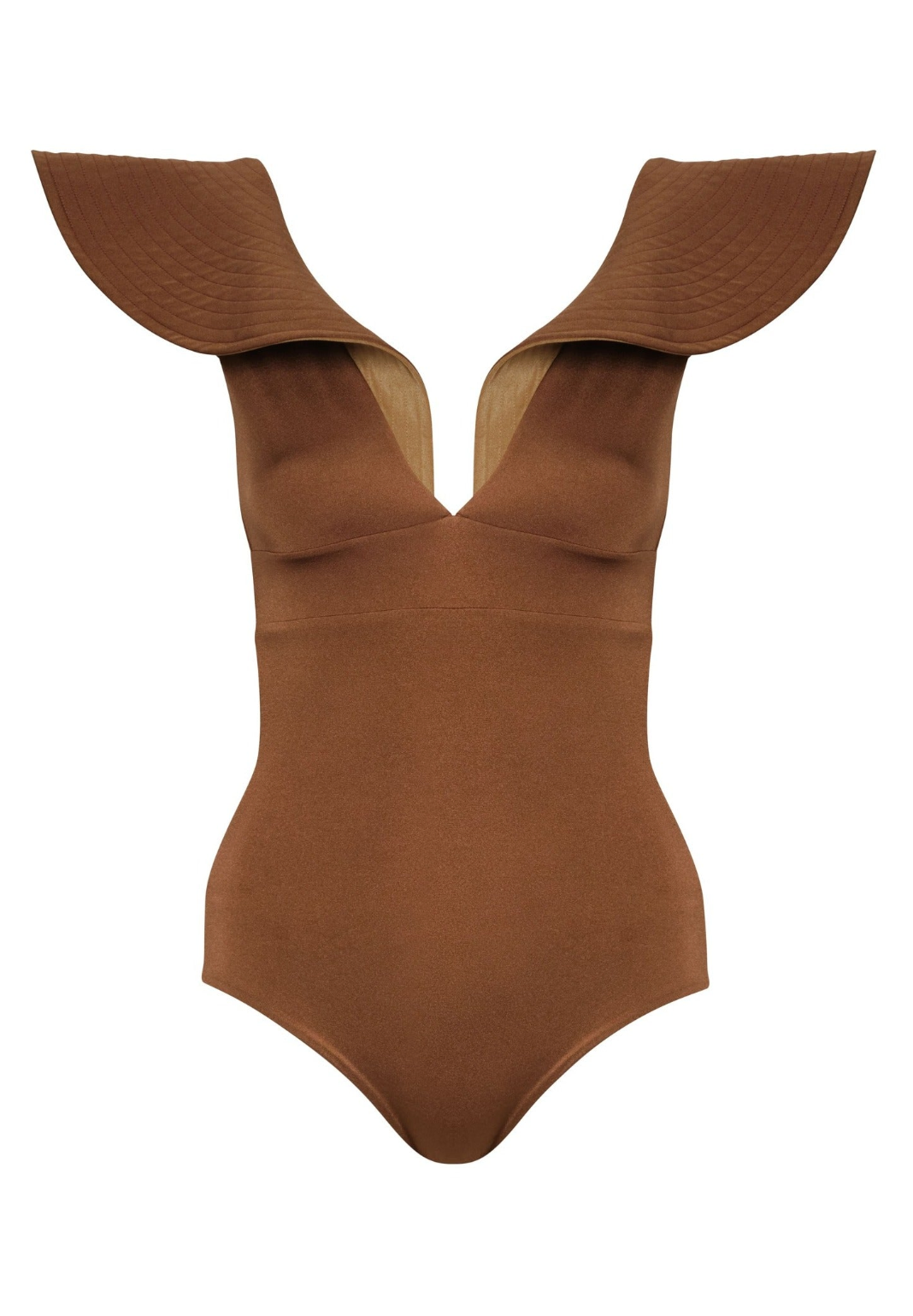 Quetzal Brown Gold One Piece