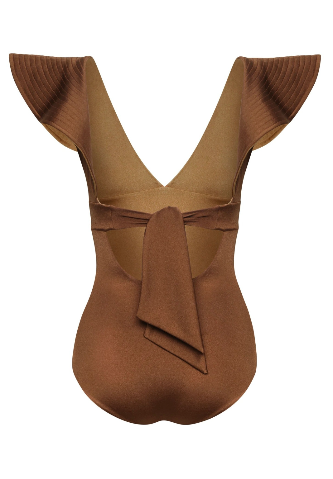 Quetzal Brown Gold One Piece