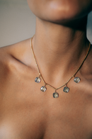 Rish Green Amethyst Necklace