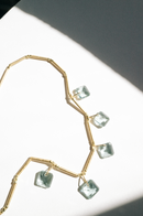 Rish Green Amethyst Necklace