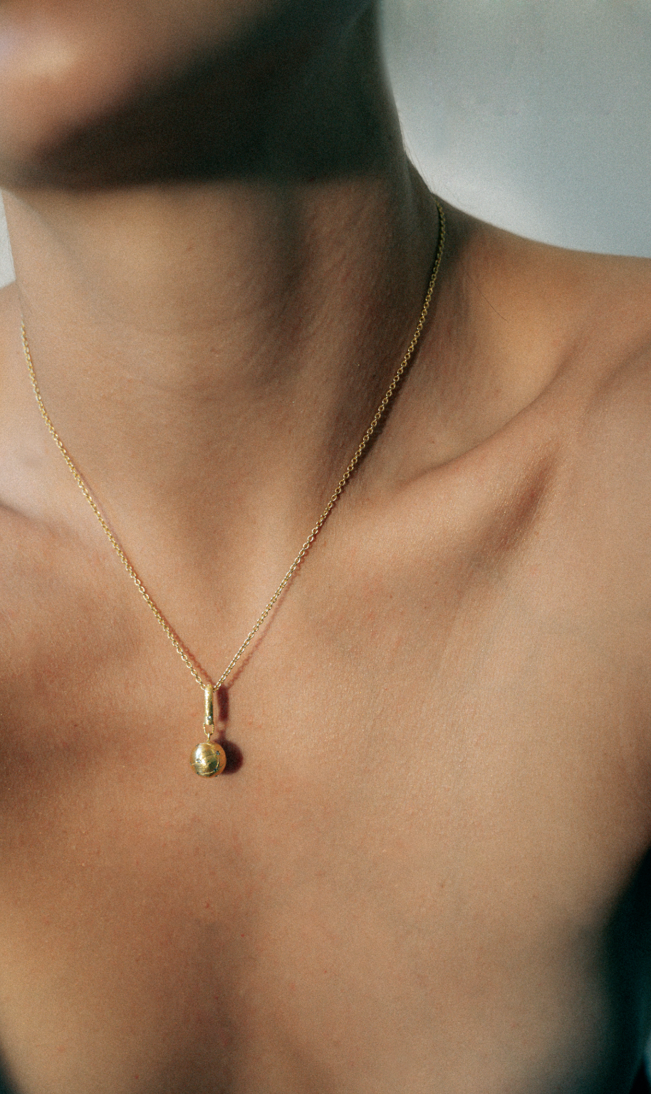 Gold Cosmos Mini Necklace