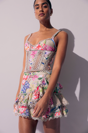 Fera Short Olive Skirt