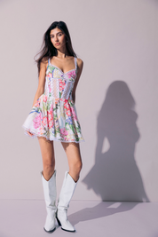 Gardenia White Mini Dress
