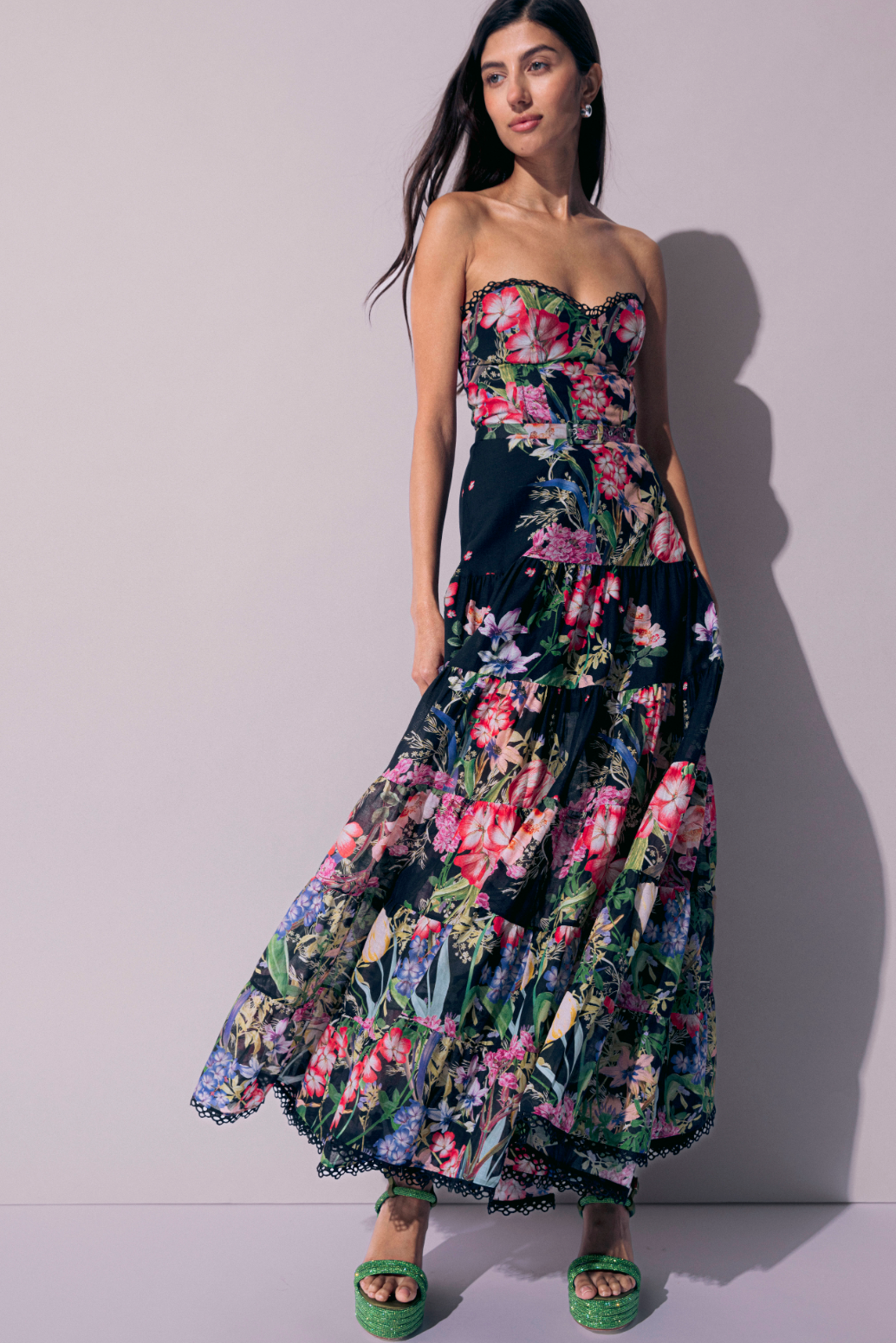 Danny Black Long Dress