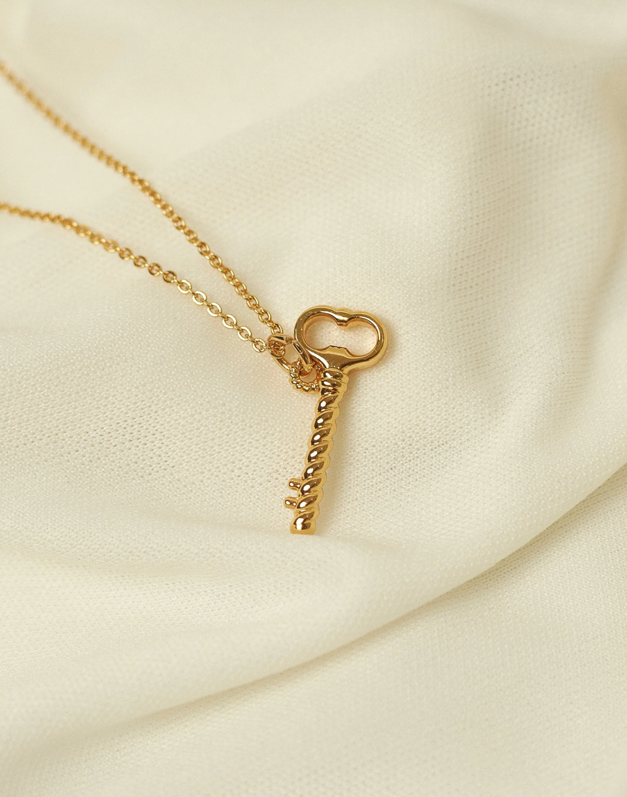 Heart Key Necklace