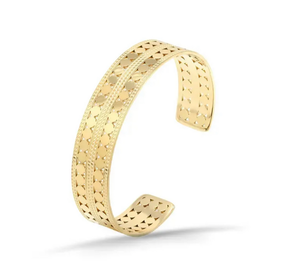 LP012 Stainless Circle Bangle Bracelet