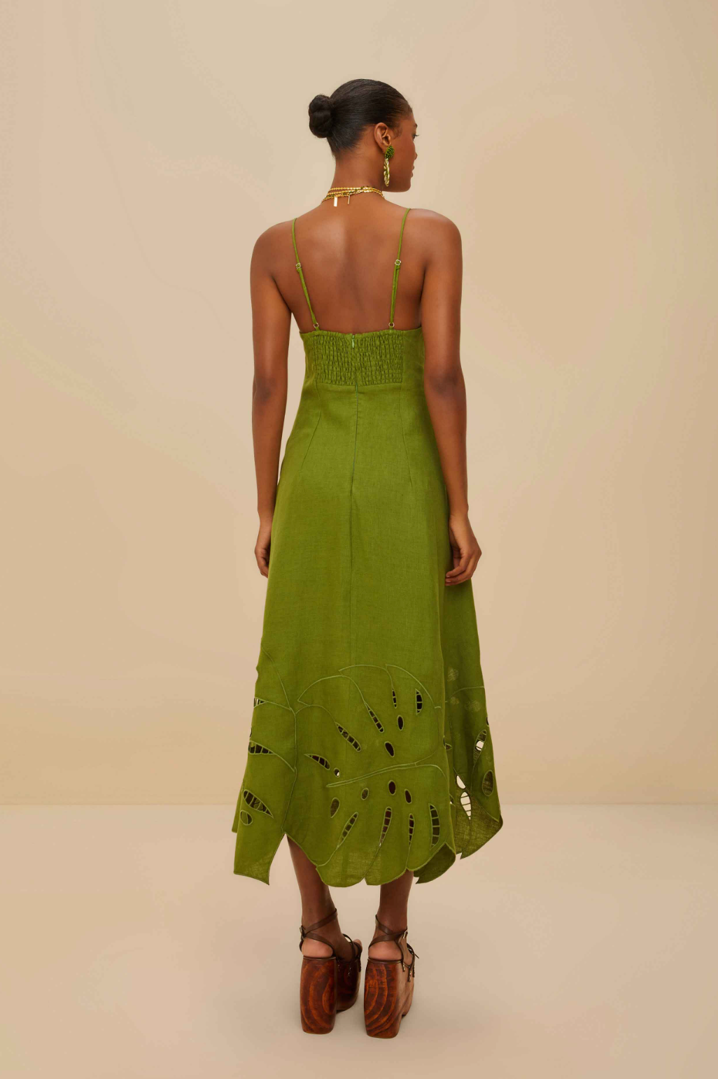 Monstera Midi Dress