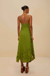 Monstera Midi Dress