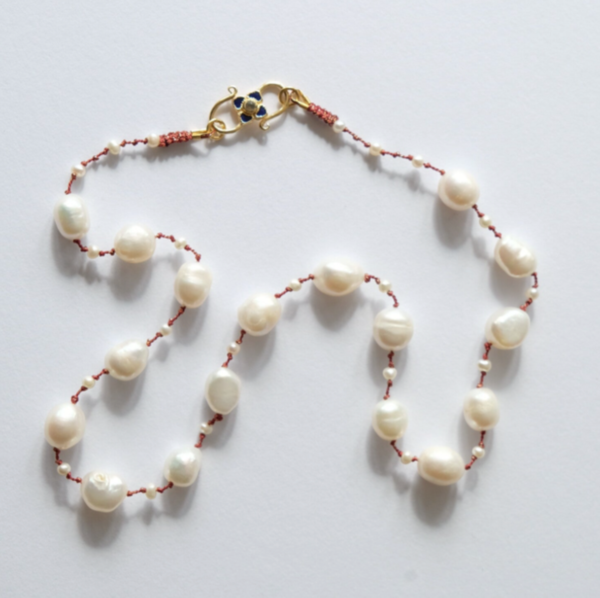 Patna White Necklace