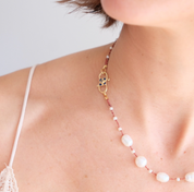 Patna White Necklace