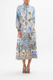 Butterfly Blue Dress