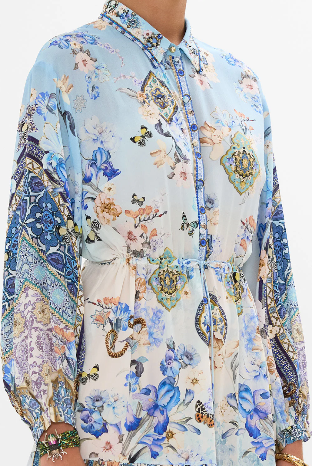 Butterfly Blue Dress