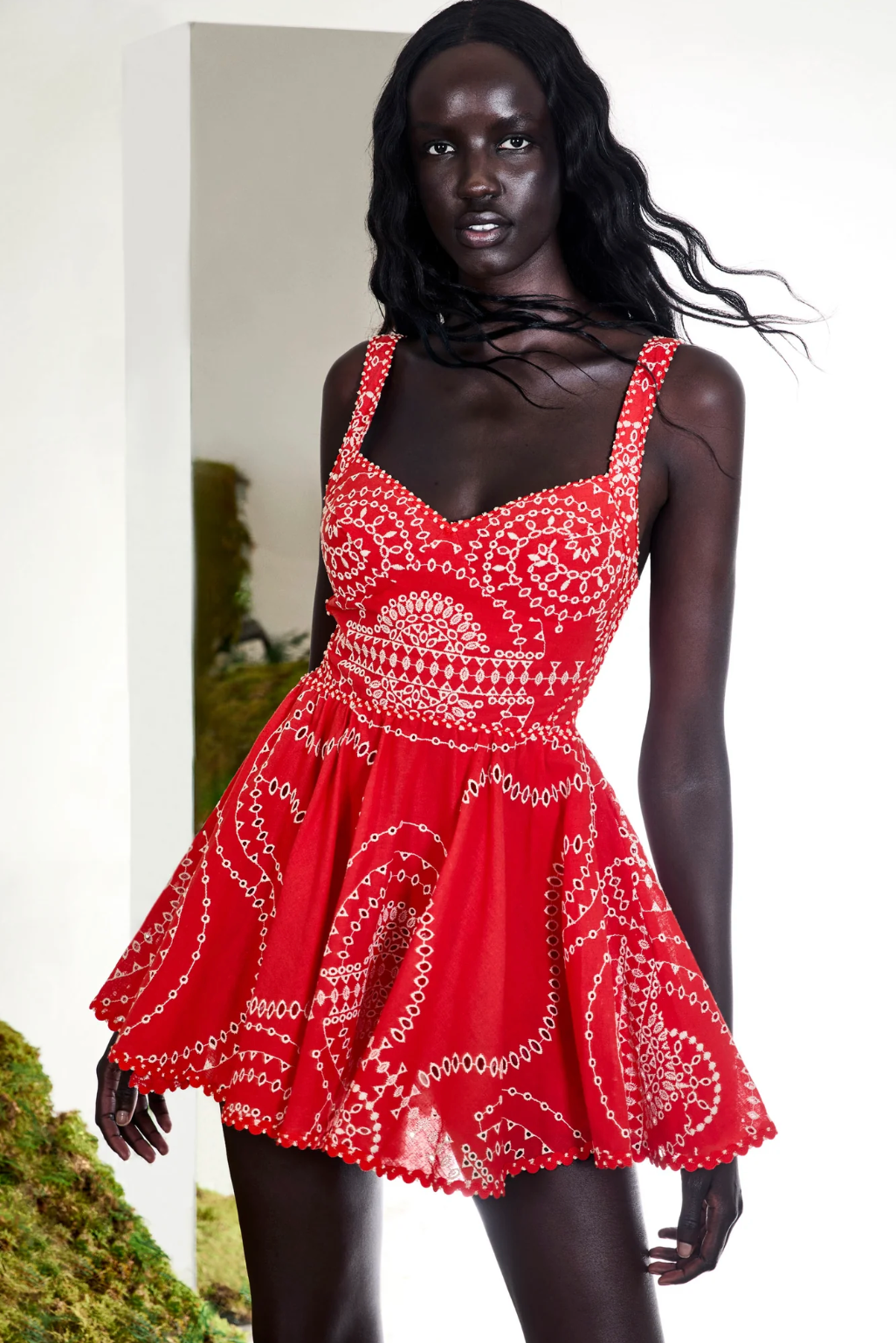 Birdie Red Short Dress