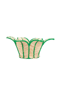 Green Petals Basket