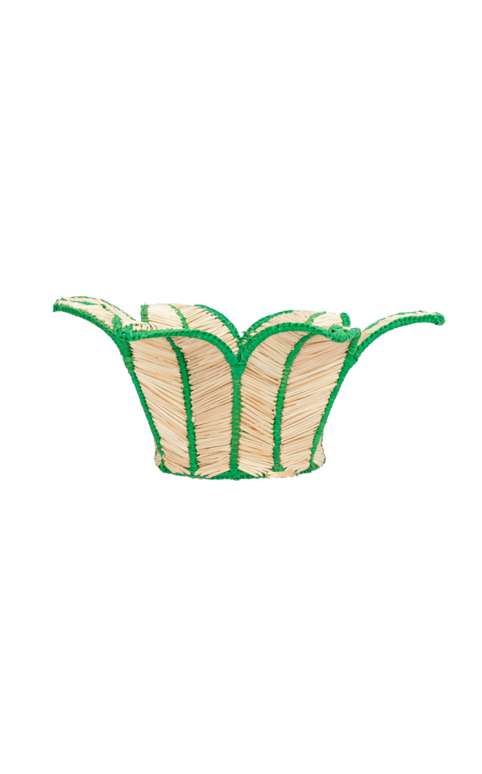 Green Petals Basket