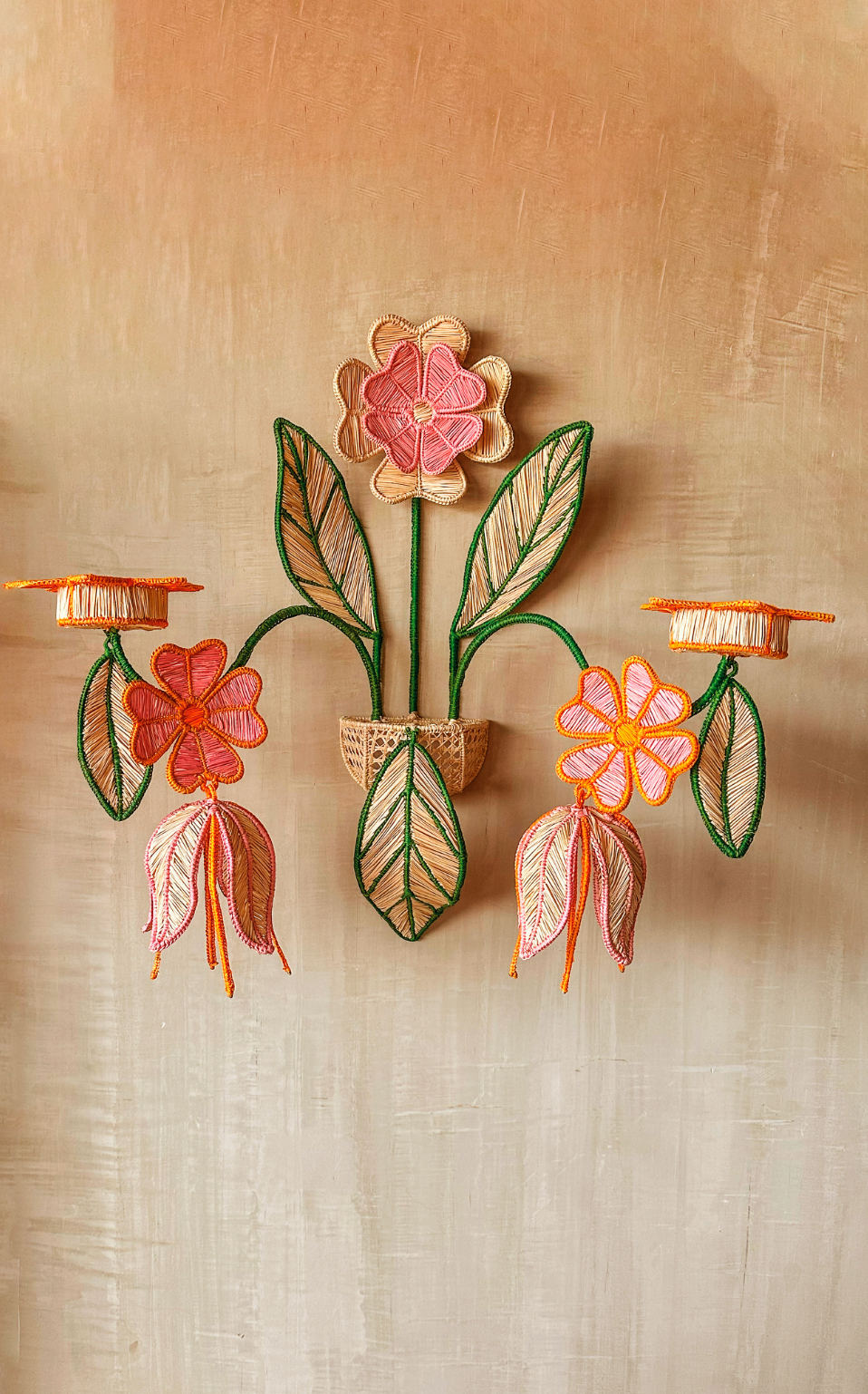 Wildflower Candle Holder