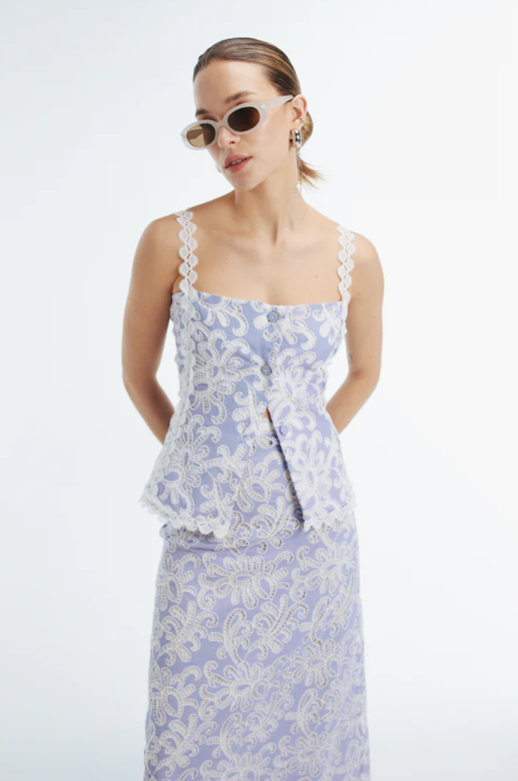 Nina Blue Top