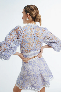 Cecil Blue Top