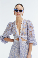 Cecil Blue Top
