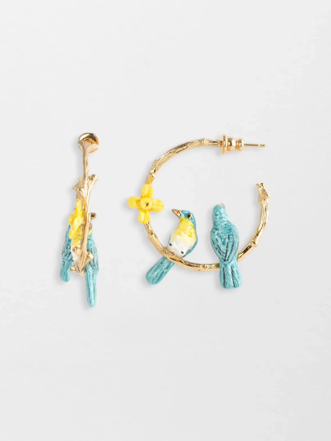 Warbler Bird Earings