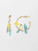 Warbler Bird Earings