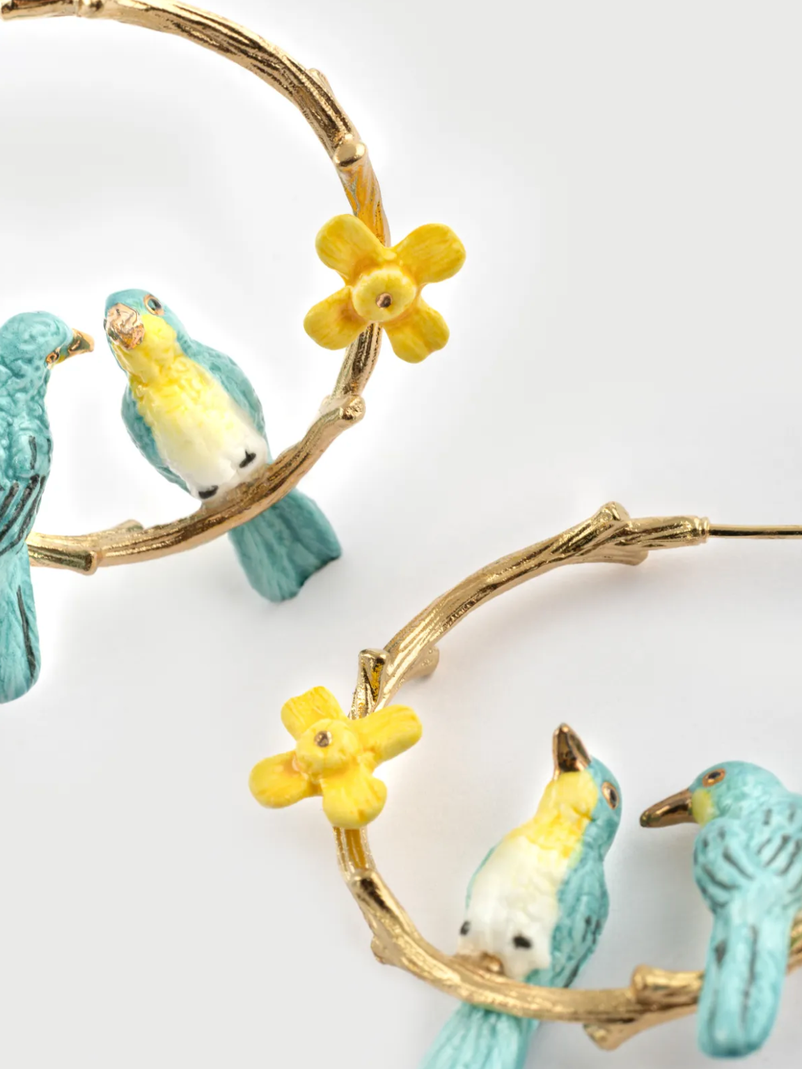 Warbler Bird Earings