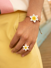 Daffodil Flower Ring