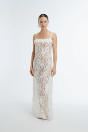 Marquesa White Maxi Dress