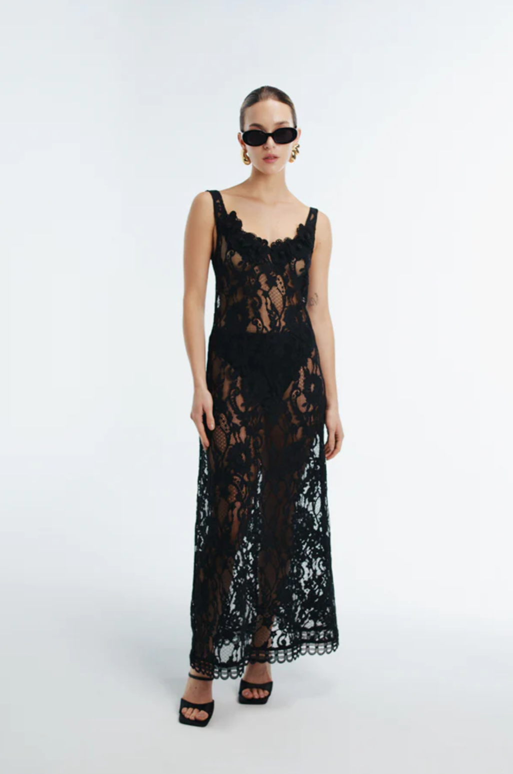 Contessa Black Maxi Dress