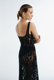 Contessa Black Maxi Dress