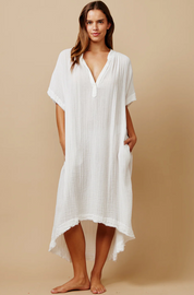 Tunisia White Caftan