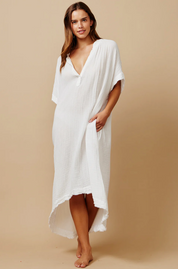 Tunisia White Caftan