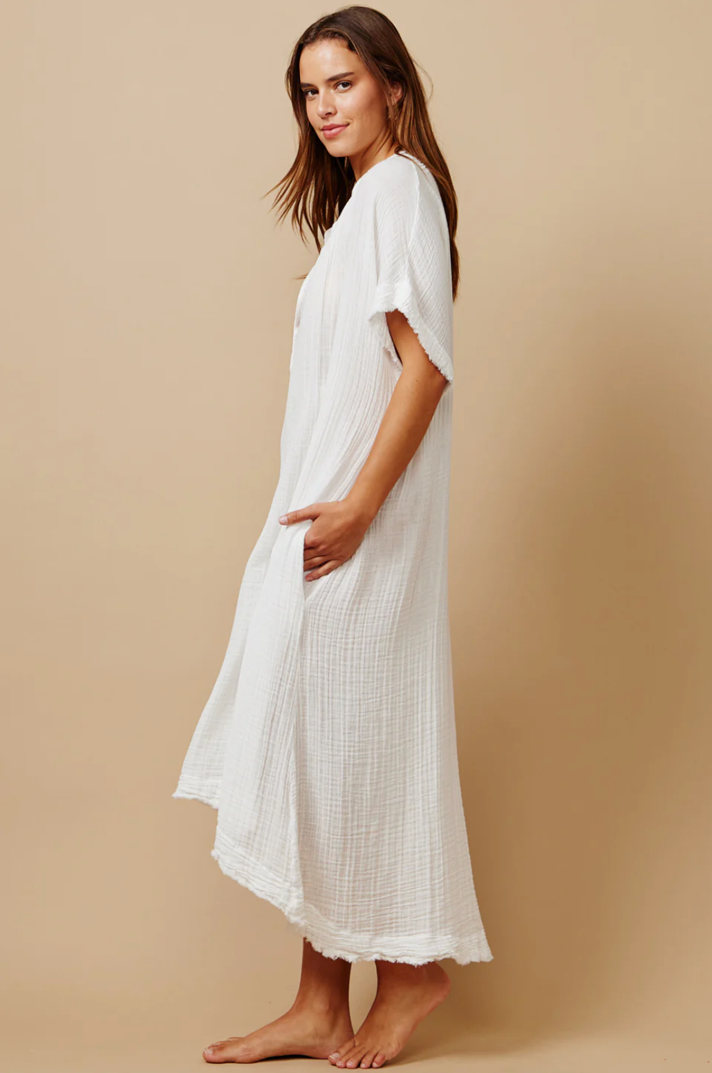 Tunisia White Caftan