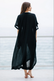 Tunisia Black Caftan