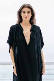 Tunisia Black Caftan