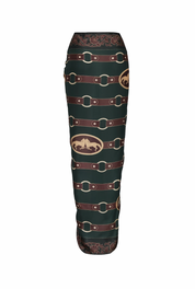 De La Falaise Green Sarong / Green Horse Reins