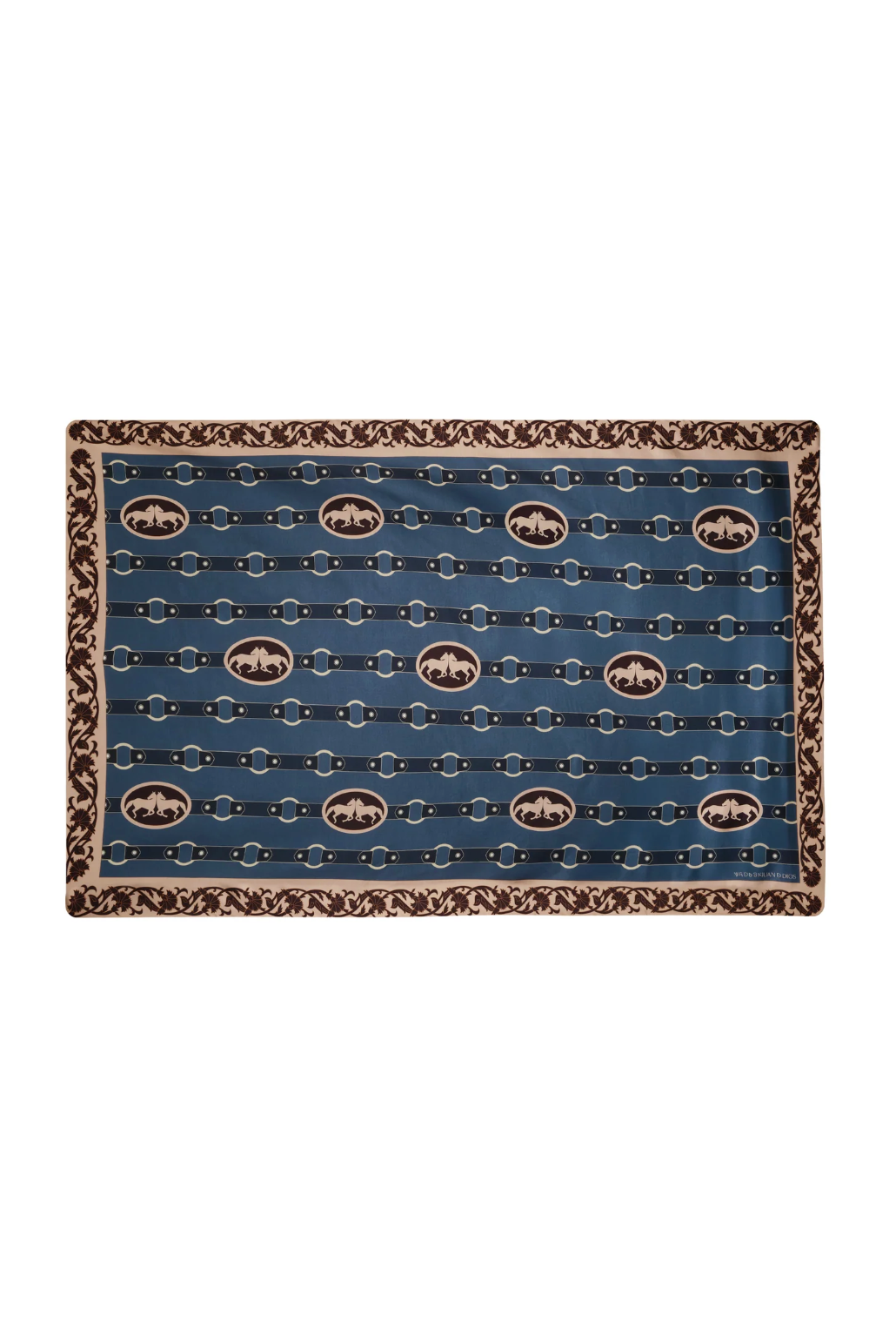 Blue Horse Reins Sarong